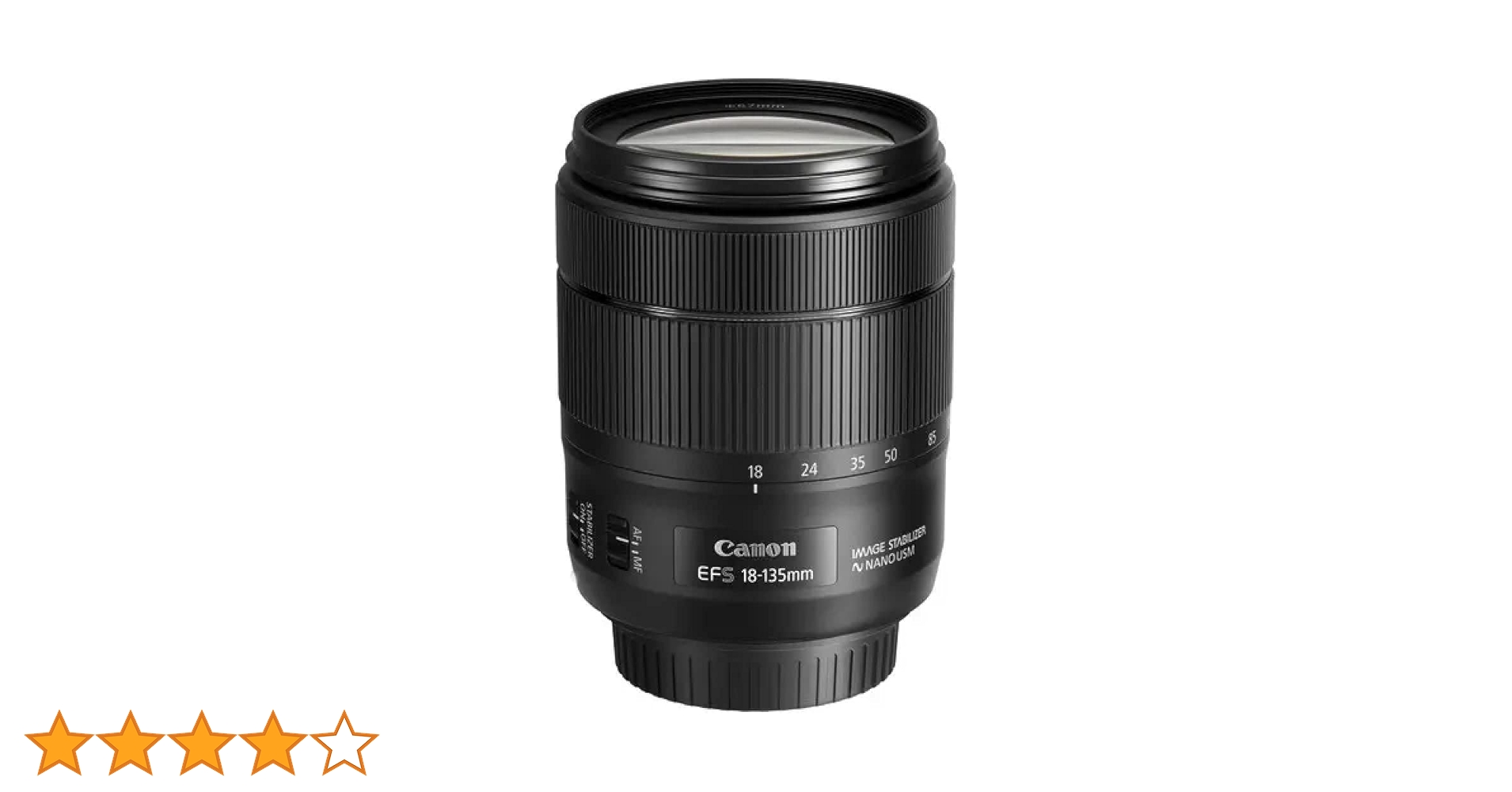 レンズ(ズーム) Canon efs 18 135mm Canon EF-S 18-135 mm f/3.5-5.6 é uma lente de zoom padrão para